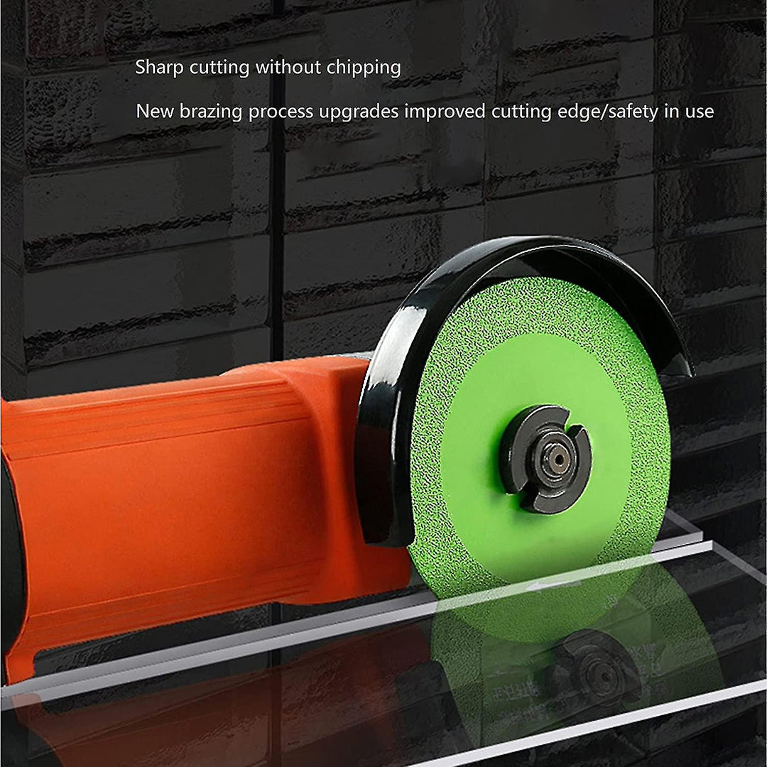 "Diamant-Trennscheibe für Glas, 100 mm Durchmesser, präzise und vibrationsarm, langlebige Diamantbeschichtung"