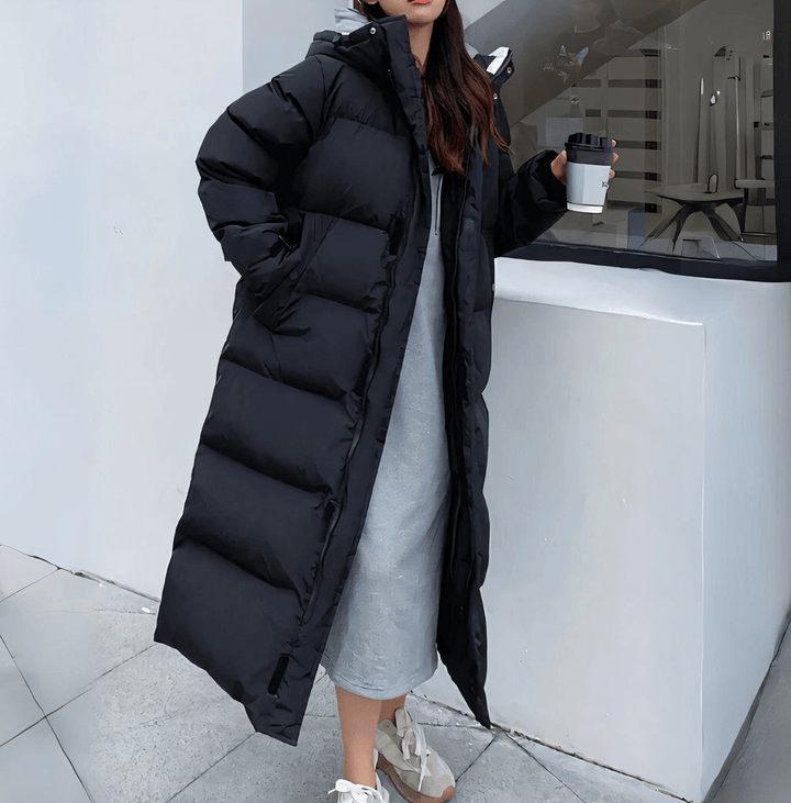 Wasser- und Winddichte Lange Jacke