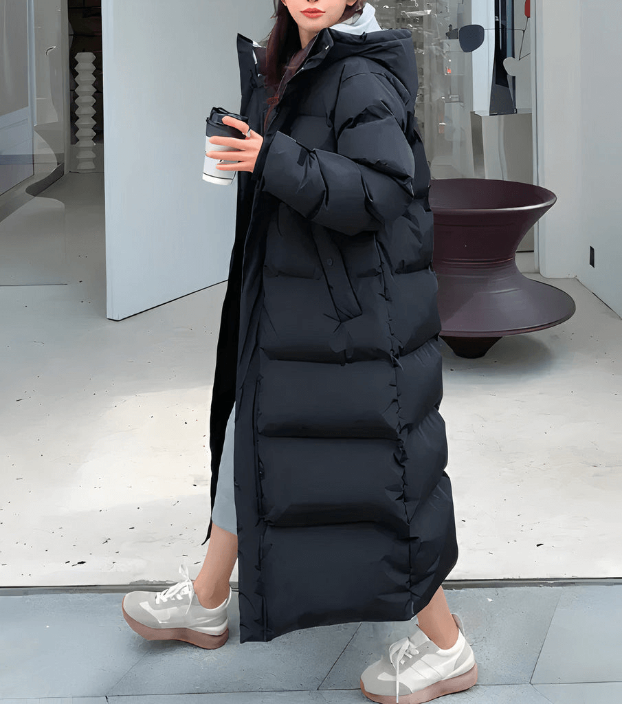 Wasser- und Winddichte Lange Jacke
