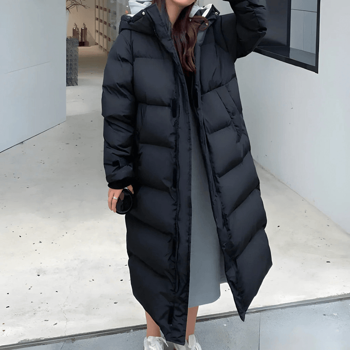 Wasser- und Winddichte Lange Jacke