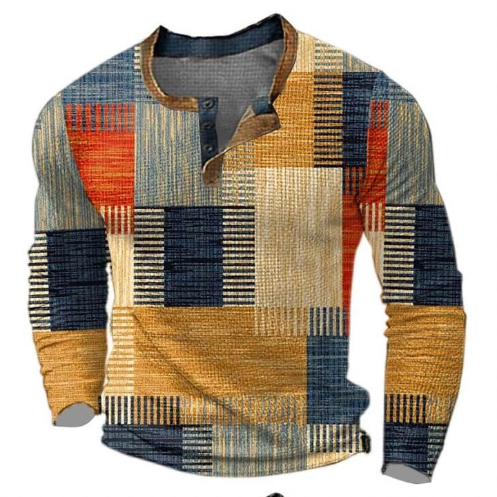 Stilvoll Warmer Herrenpullover