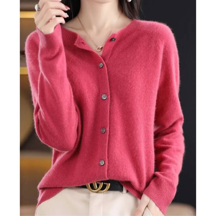 Luxuriöser Damen Wollpullover