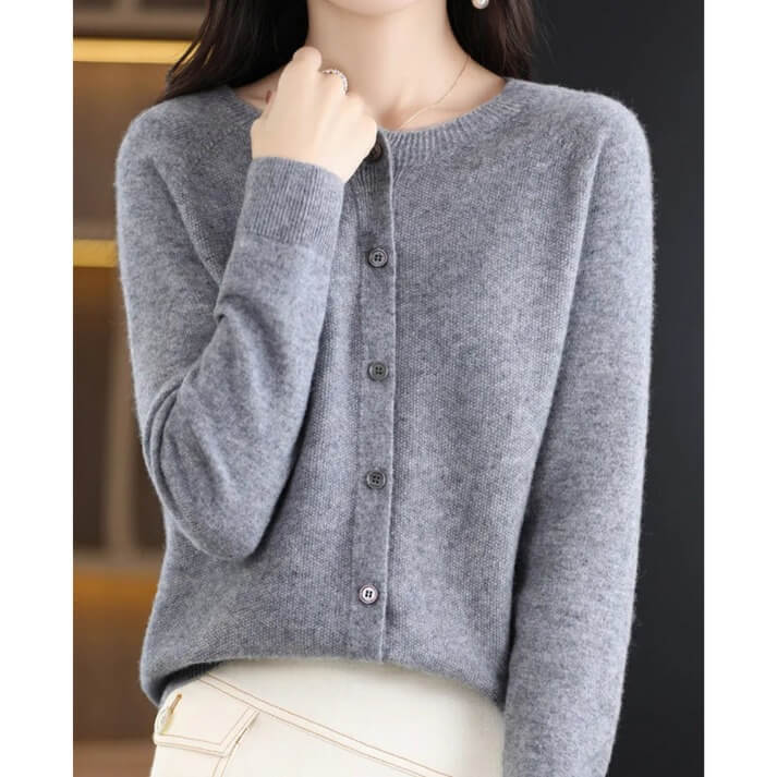 Luxuriöser Damen Wollpullover
