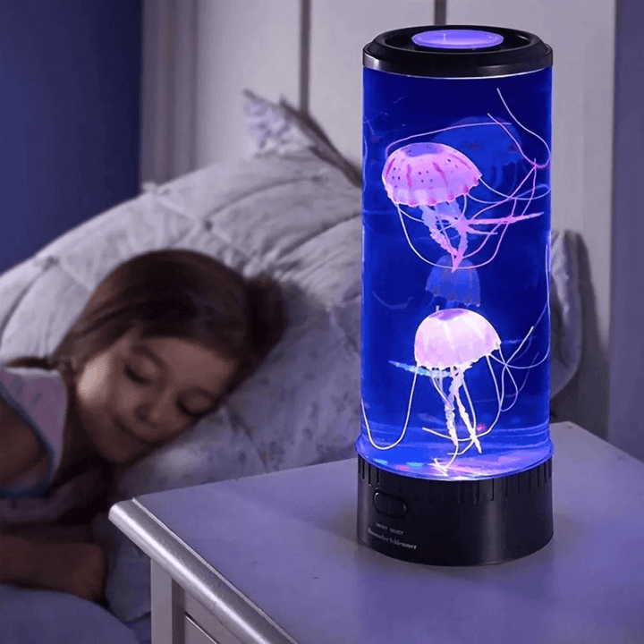 Quallenlampe mit Farbwechsel – LED-Aquarium