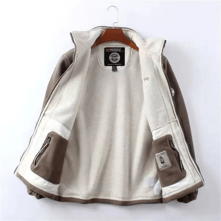 Stylische Warm Fleece-Jacke