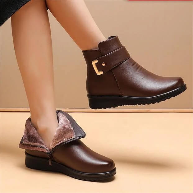 Orthopädische Stiefel aus Leder