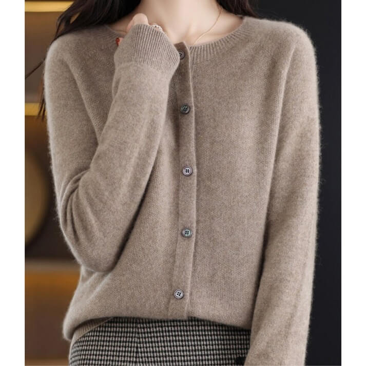 Luxuriöser Damen Wollpullover