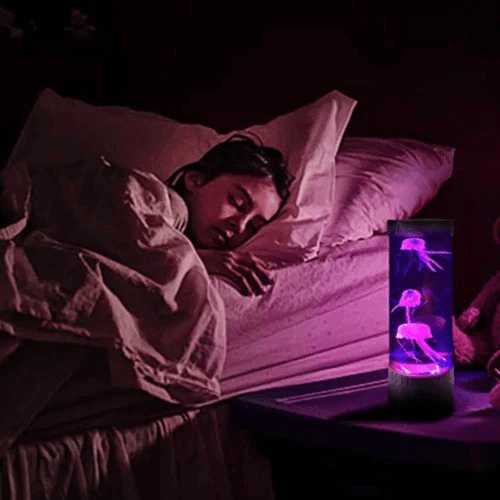 Quallenlampe mit Farbwechsel – LED-Aquarium
