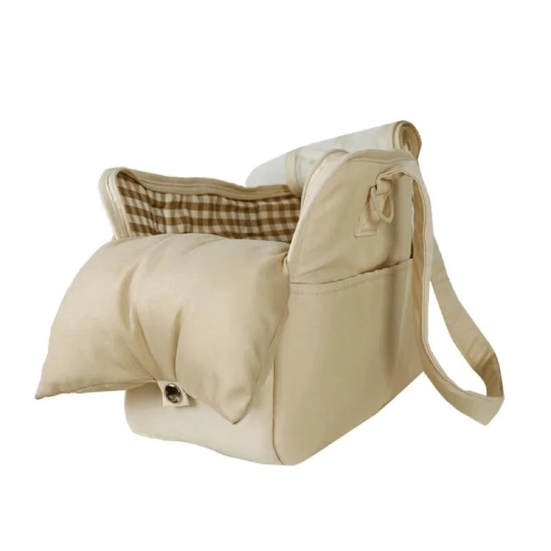 Atmungsaktive Schultertasche für Hunde