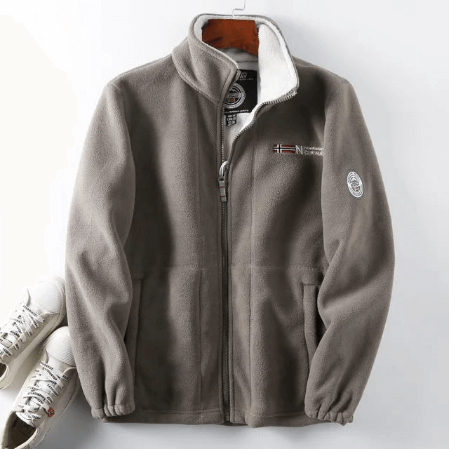 Stylische Warm Fleece-Jacke