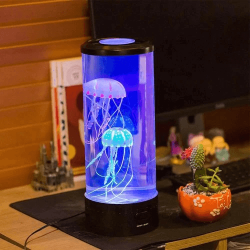 Quallenlampe mit Farbwechsel – LED-Aquarium