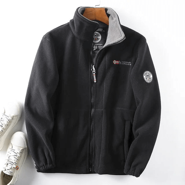 Stylische Warm Fleece-Jacke