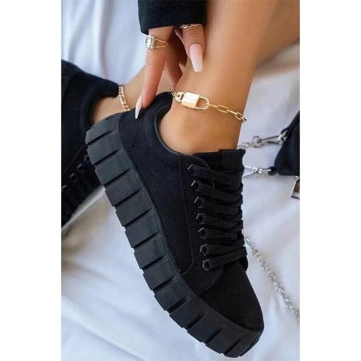 Modische Orthopädische Damen-Sportschuhe mit Plateausohle