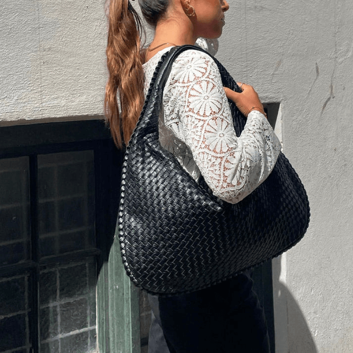 Aranka Gewebte Designer-Umhängetasche