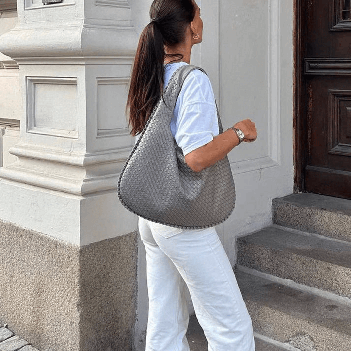 Aranka Gewebte Designer-Umhängetasche