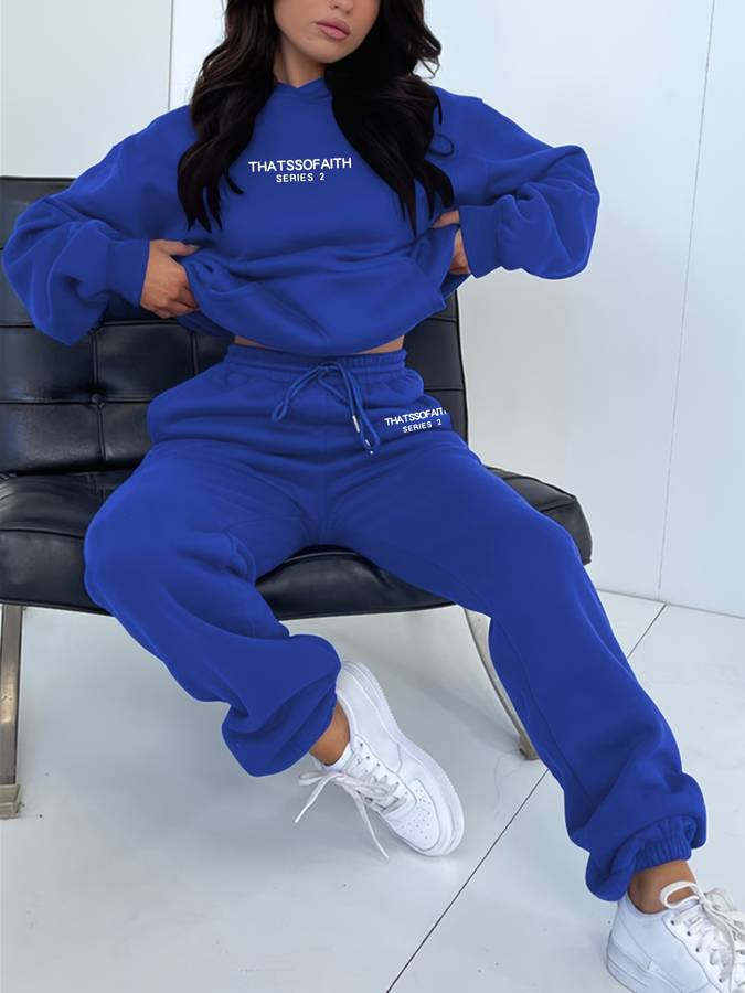 Jogginghose und Hoodie Set