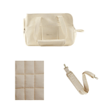 Beige Tasche + Gurt + Matte