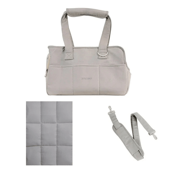 Atmungsaktive Schultertasche für Hunde