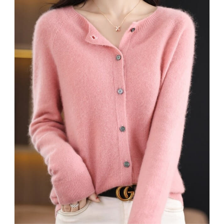 Luxuriöser Damen Wollpullover