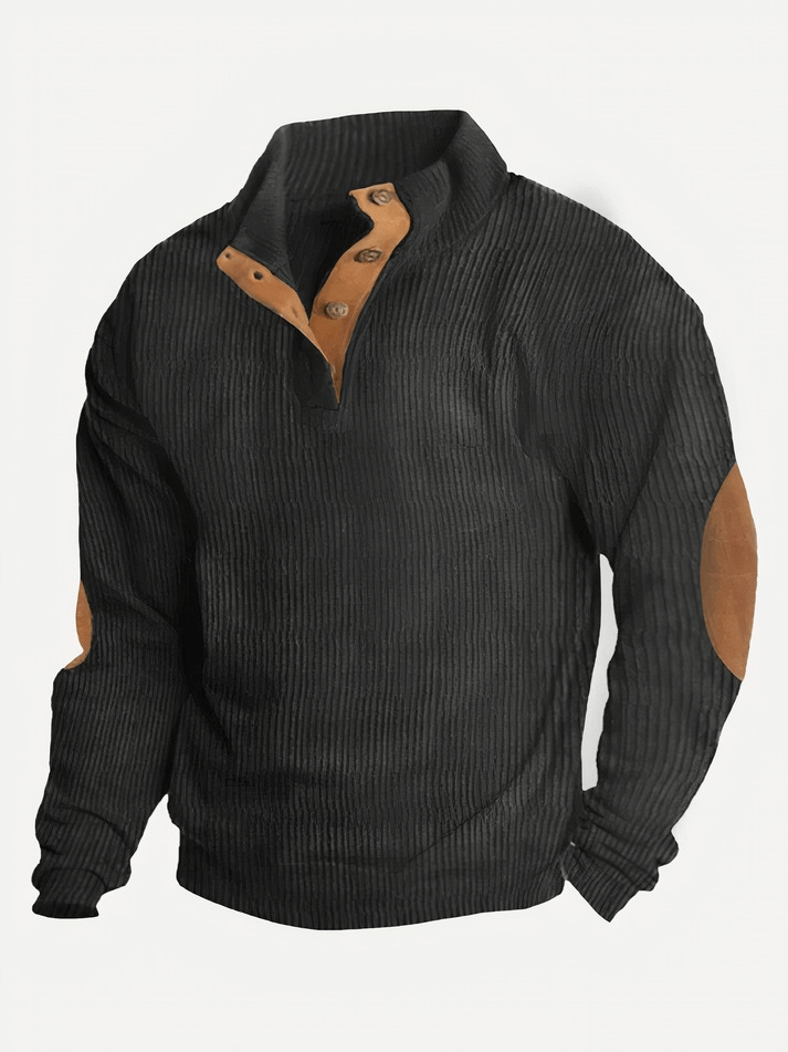 Hochwertiger Farbkontrast Pullover