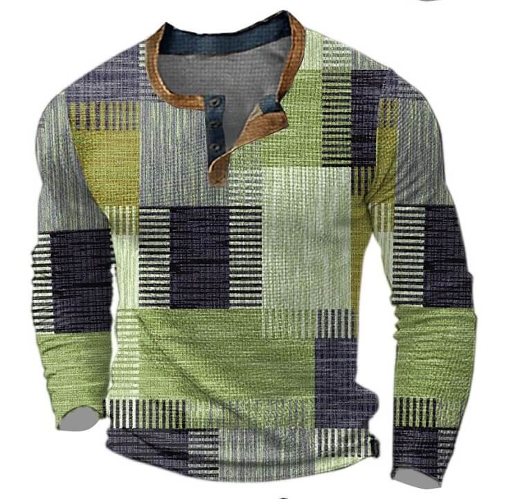 Stilvoll Warmer Herrenpullover
