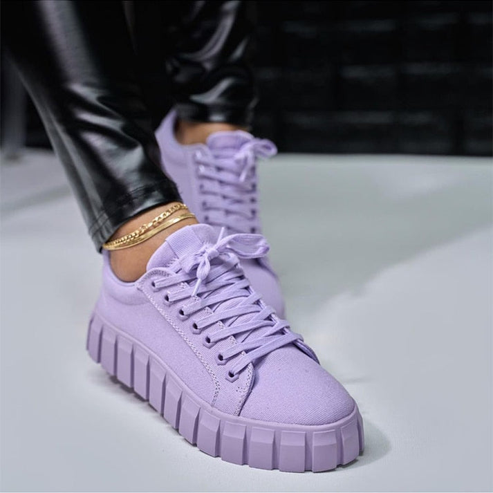 Modische Orthopädische Damen-Sportschuhe mit Plateausohle