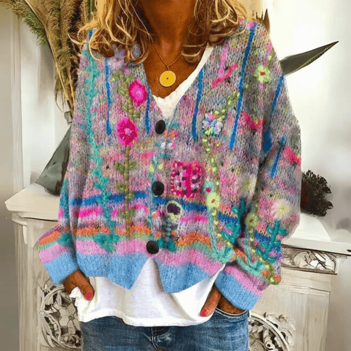 Hochwertiger Baumwollpullover für Damen
