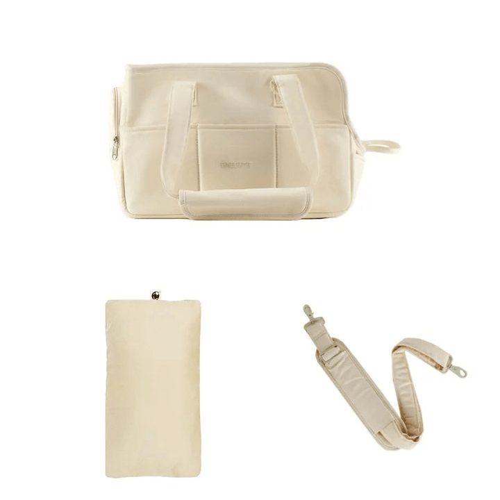 Atmungsaktive Schultertasche für Hunde