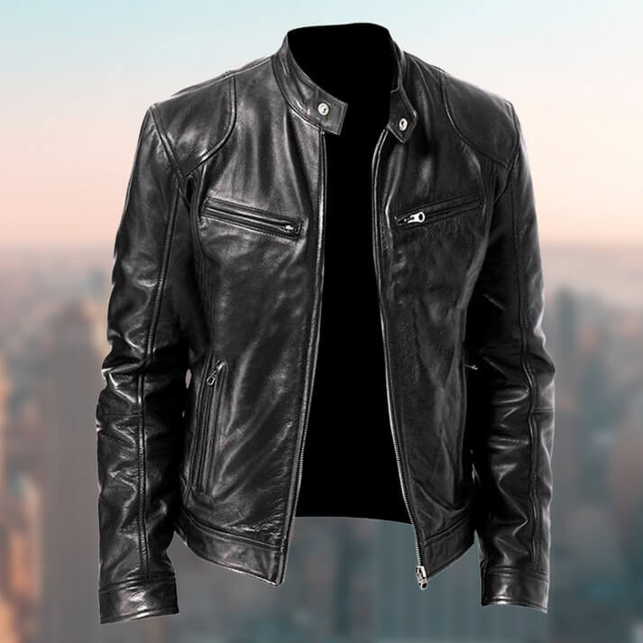 Stilvolle Lederjacke Herren