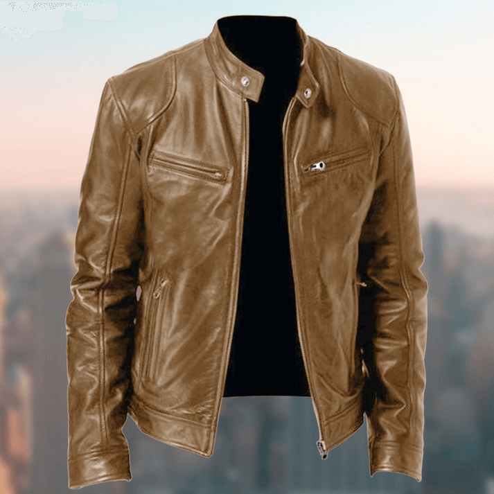 Stilvolle Lederjacke Herren