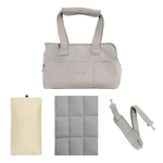 Graue Tasche + Kissen + Matte + Gurt