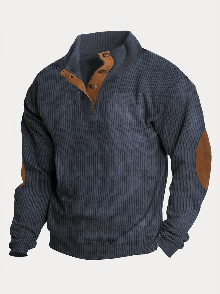 Hochwertiger Farbkontrast Pullover