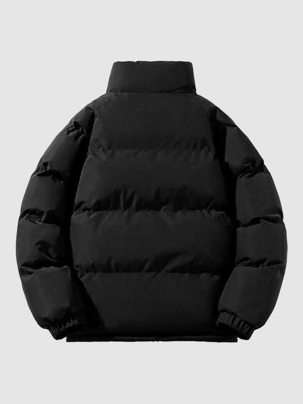 Fleece-Innenfutter Pufferjacke
