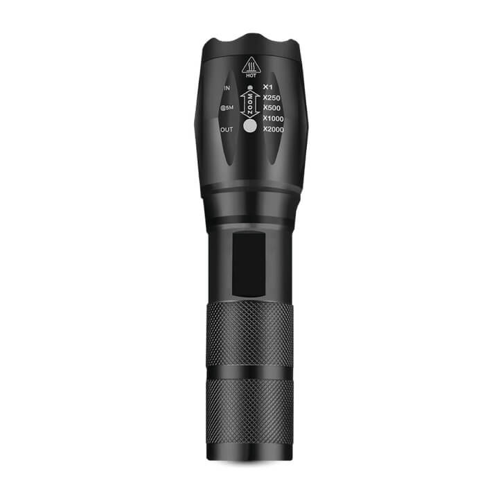 Leistungsstarke LED-Taschenlampe