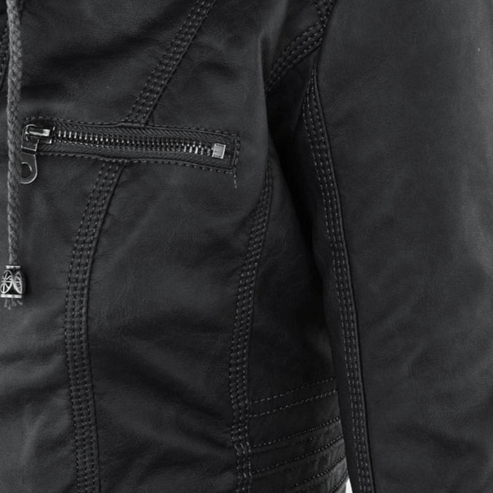 Hochwertige Damen Lederjacke
