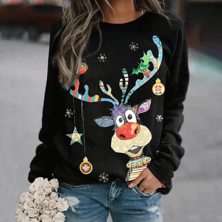 Eleganter und Bequemer Weihnachtspullover