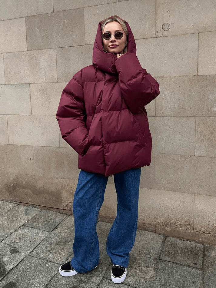 Moderne Daunenjacke für Frauen