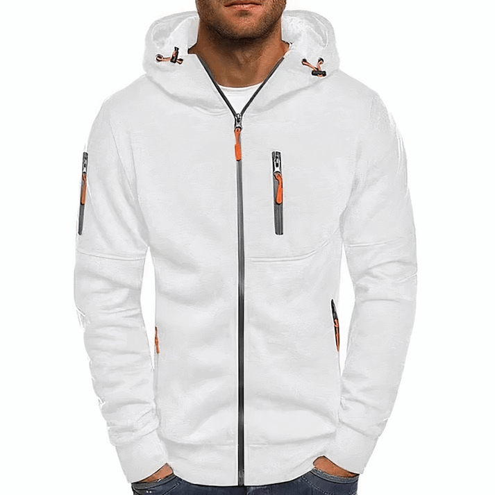 Herren Kapuzenpulli mit Reißverschluss