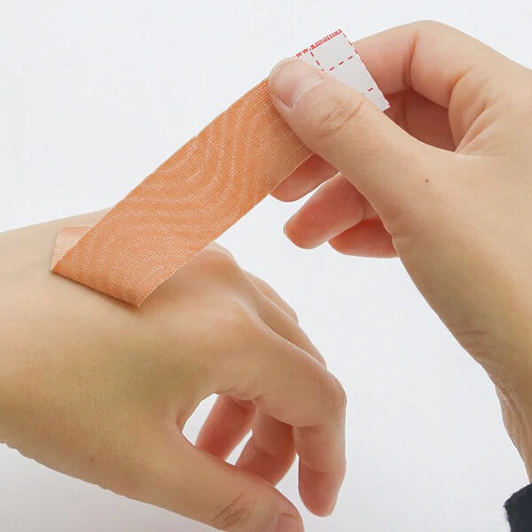 Kinesiologisches Tape für Gesicht und Hals