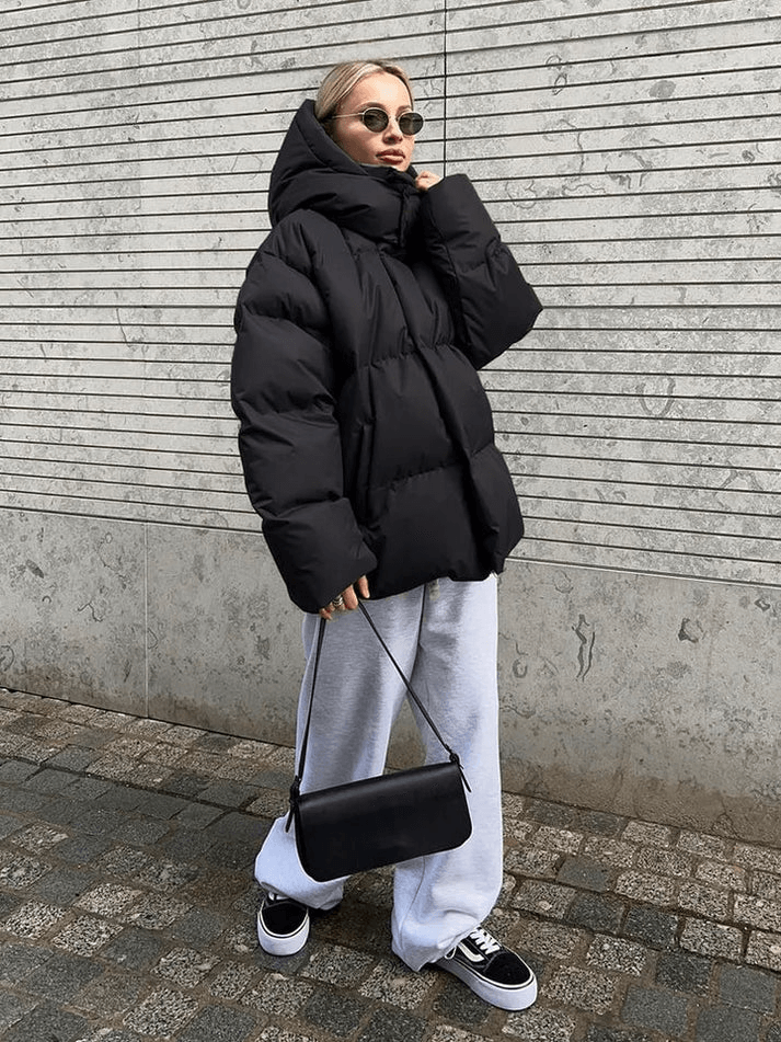 Moderne Daunenjacke für Frauen
