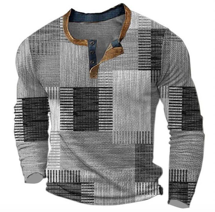 Stilvoll Warmer Herrenpullover