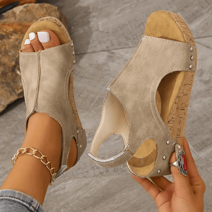 Elegante Keilsandaletten für Damen