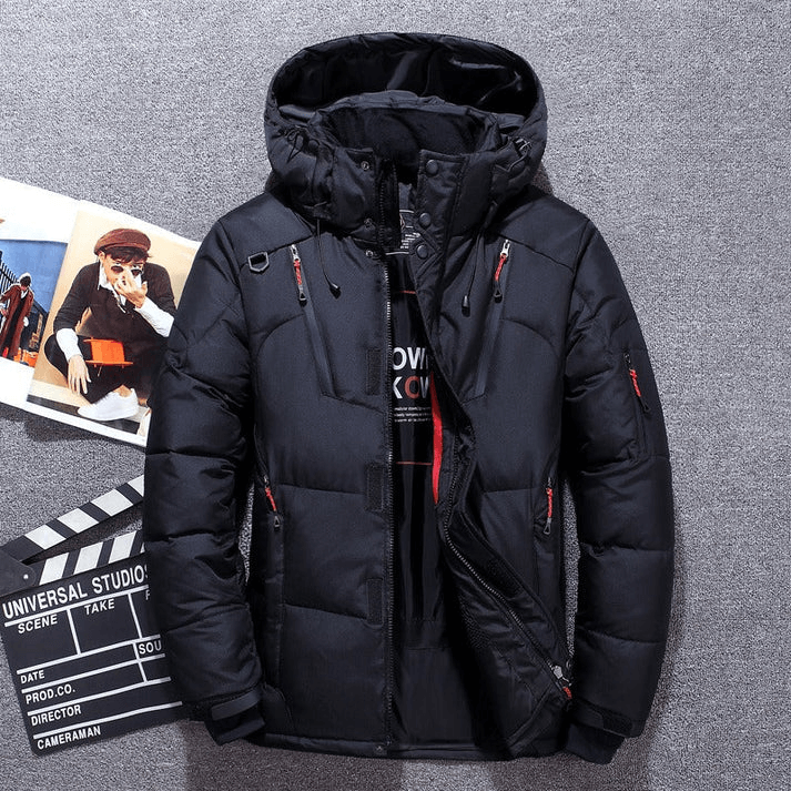 Luxuriöse Daunenjacke Damen