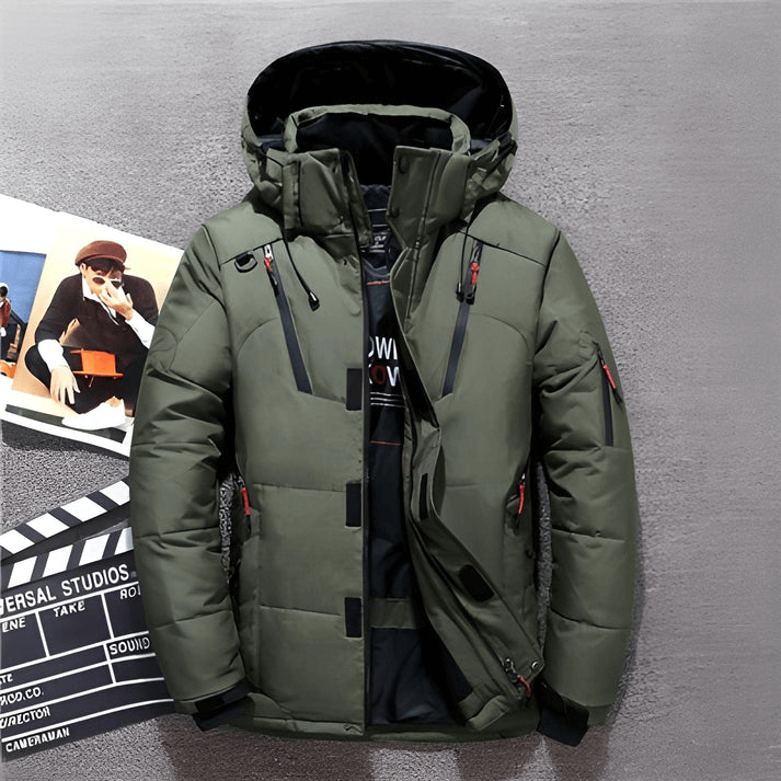 Luxuriöse Daunenjacke Damen