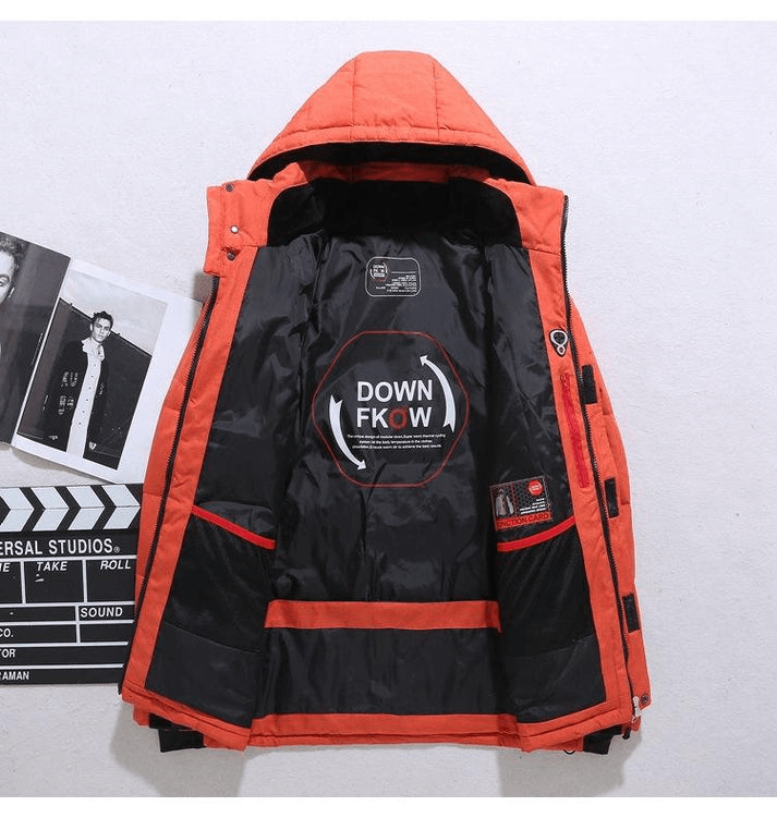 Luxuriöse Daunenjacke Damen