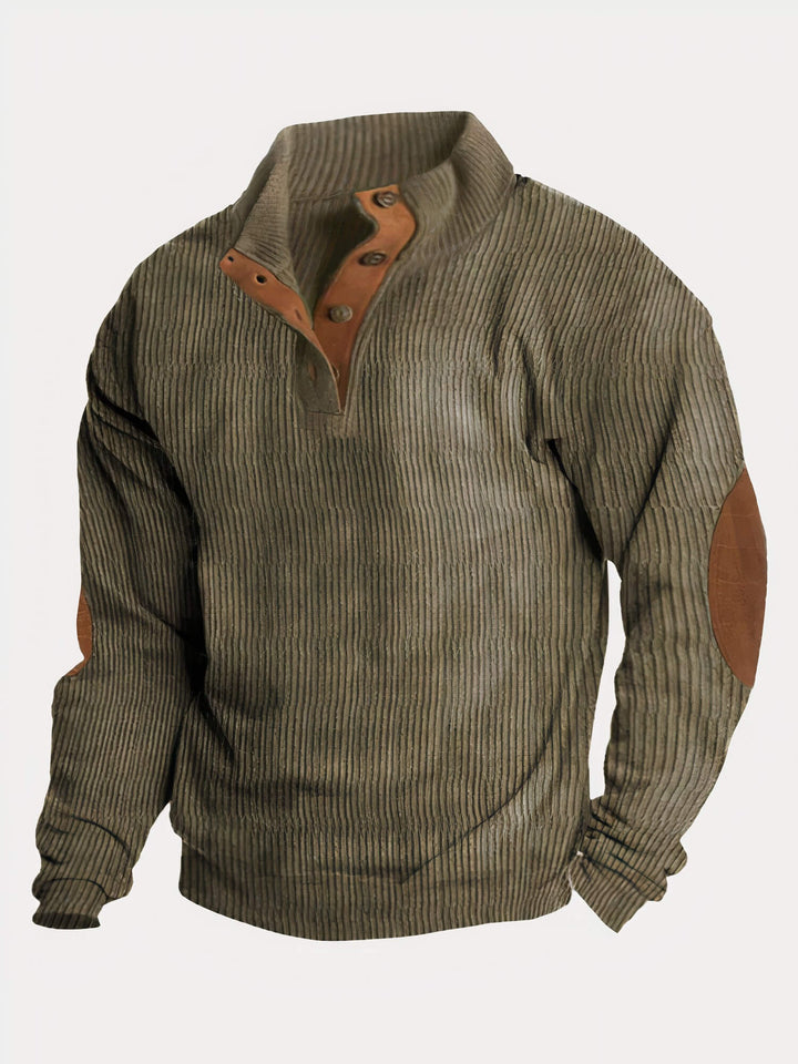 Hochwertiger Farbkontrast Pullover