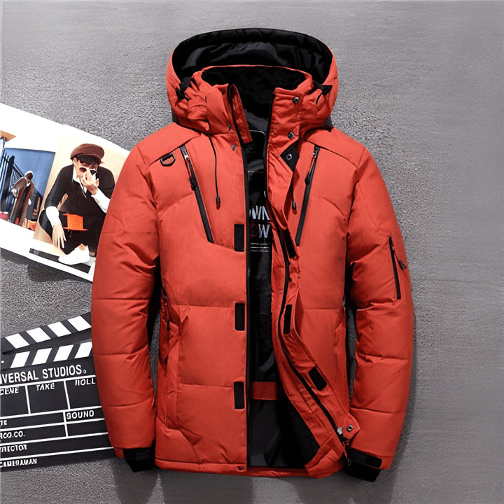 Luxuriöse Daunenjacke Damen