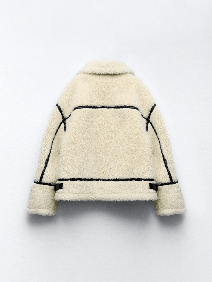 Elegante Teddy Jacke für Frauen