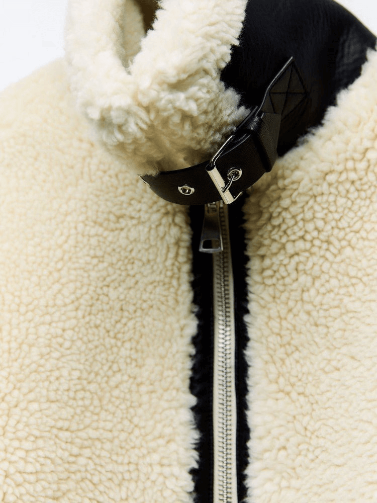 Elegante Teddy Jacke für Frauen