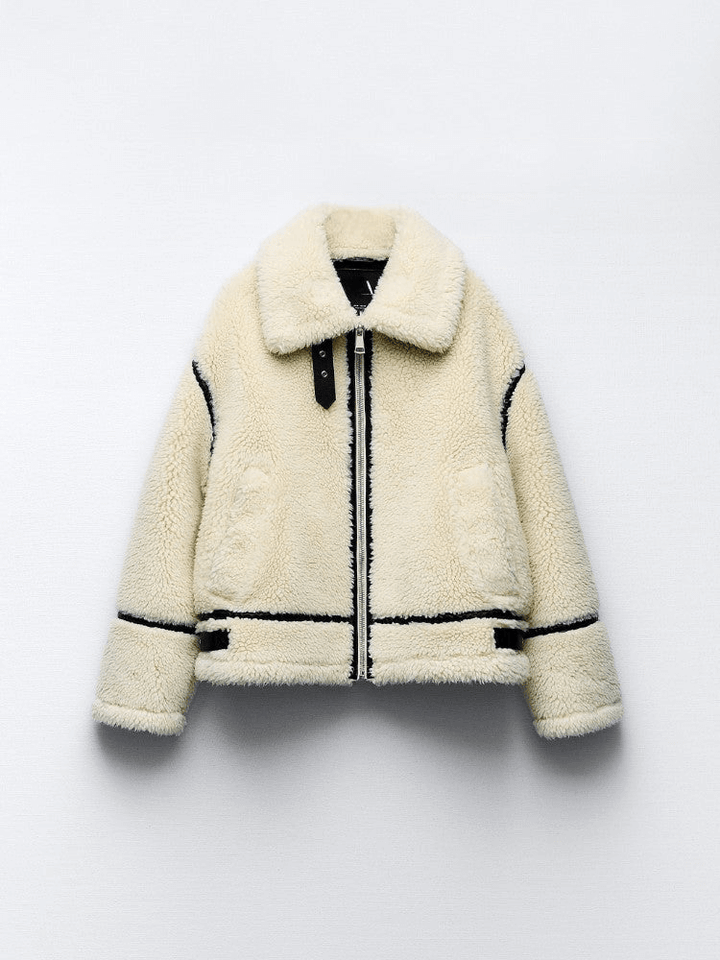 Elegante Teddy Jacke für Frauen